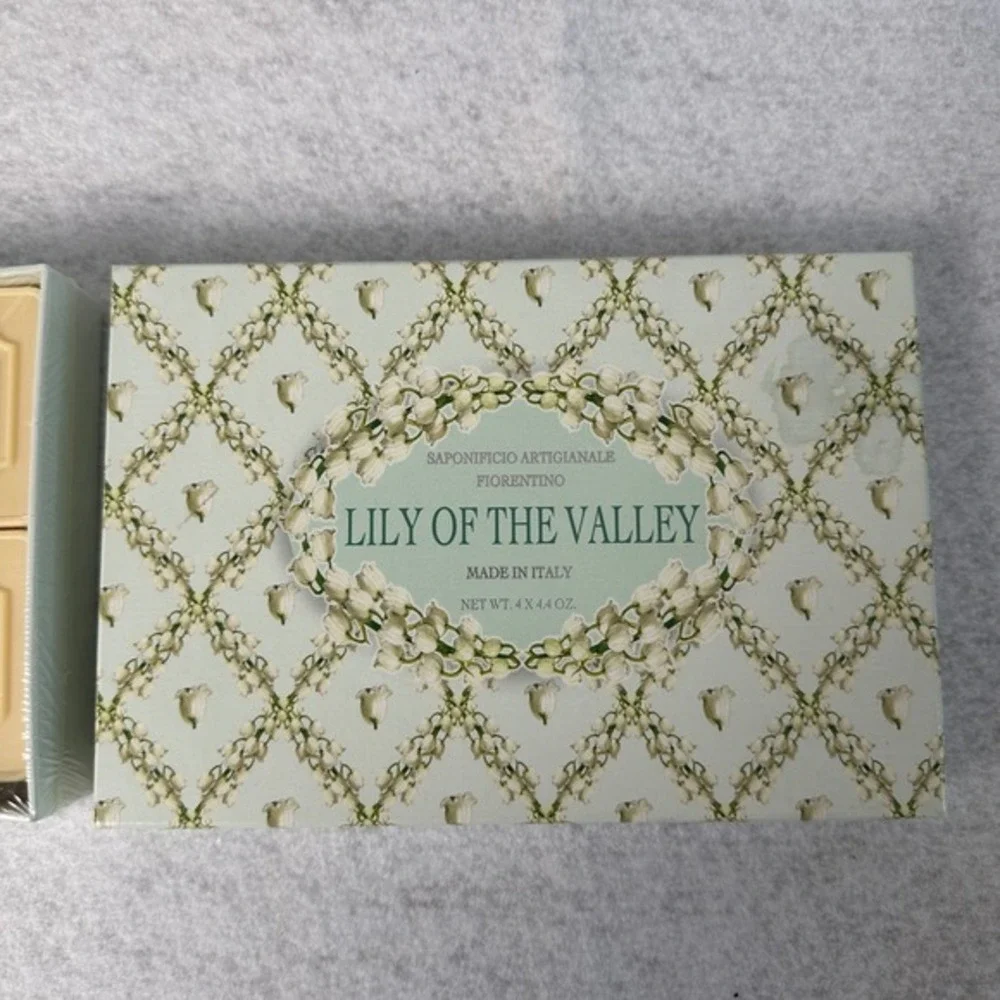 Saponificio Artigianale Fiorentino Lily‎ of the Valley 4 Soaps - Made in Italy